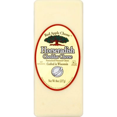 Red Apple Cheddar Horseradish 12/8 Oz [Peterson #10545]