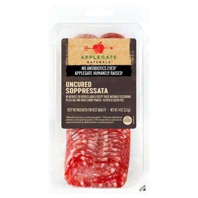 Af Natural Sopressata 12/4 OZ [UNFI #65968]