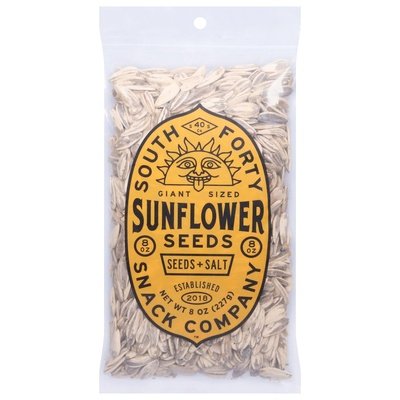 SOUTH FORTY,SUNFLOWER SEE 6/8OZ [Charlies #034-00207]