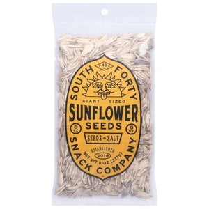 SOUTH FORTY,SUNFLOWER SEE 6/8OZ [Charlies #034-00207]