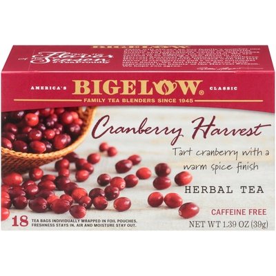 Bigelow Cranberry Harvest 6/18 Bag [UNFI #55294]