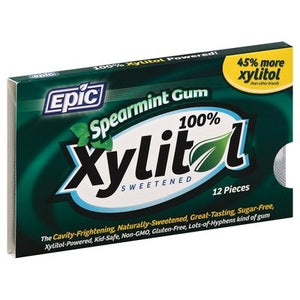 Epic Xylitol Gum Sprmnt 12/12 CT [UNFI #51954]