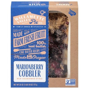 Willamette Valley Pie Co Marionberry Cobbler Pie 6/26 Oz [UNFI #34394]