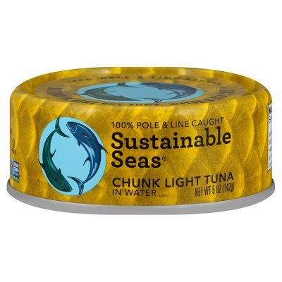 Sustainable Seas Chunk Light Tuna In Wtr 12/5 OZ [UNFI #61282]