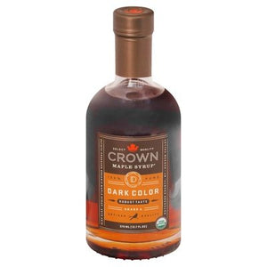 Crown Maple Syrup Dark Robust Maple Syrup 6/12.7 Oz [UNFI #51963]