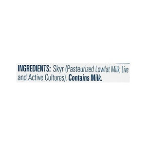 Icelandic Provisions Skyr Yogurt Low Fat Plain 6/30 Oz [UNFI #12684]