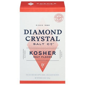 Diamond Crystal Kosher Salt Flakes 9/3 Lb [UNFI #08625]