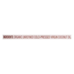 OG2 Nutiva Extra Virgin Coconut Oil 15 OZ [UNFI #42614]