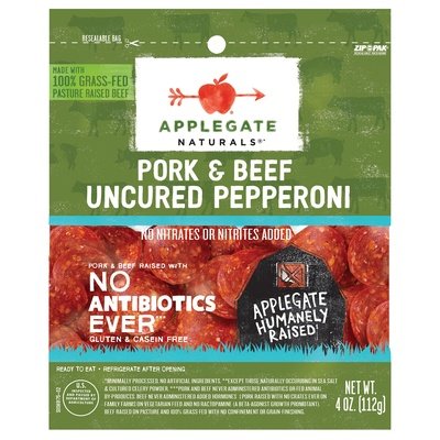 Applegate Farms Mini Pork & Beef Pepperoni 16/4 Oz [UNFI #53682]