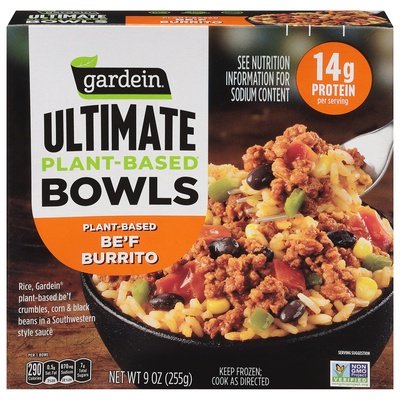 Gardein BeF Burrito Bowl Plant Base 8/9 Oz [UNFI #70817]