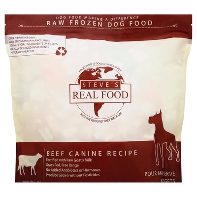 Steves Beef Real Food For DOGs Raw 6/5 LB [UNFI #76940] T