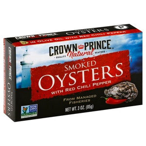 Crown Oysters W/Chli Ppr 18/3 OZ [UNFI #21903]