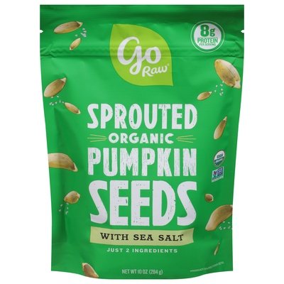 Go Raw Seeds Pumpkin Sea Salt 6/10 Oz [UNFI #69330]
