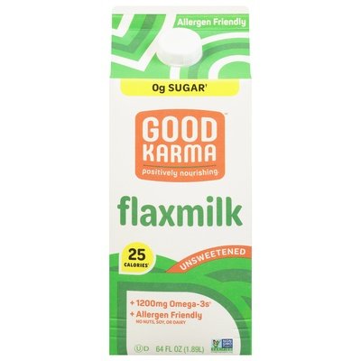 Gk Flaxmilk Unsweetened 6/64 OZ [UNFI #14654]