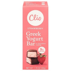 Clio Bar Grk Yogrt Strby 10/1.76OZ [UNFI #54432]