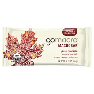 OG2 Gomacro Macrobar Maple Sea Salt 12/2.3 OZ [UNFI #50562]