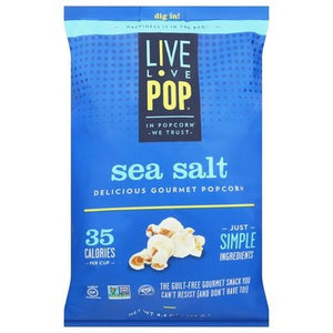 Live Love Pop Sea salt 12/4.4 OZ [UNFI #29049]
