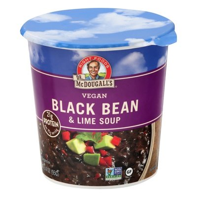 Dr Mcdougalls Soup Cup Blk Bean Lime 6/3.4 OZ [UNFI #39609]