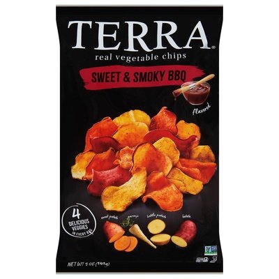 Terra Chips Sweet & Smoky Bbq Veg Chips 12/5 Oz [UNFI #76822]