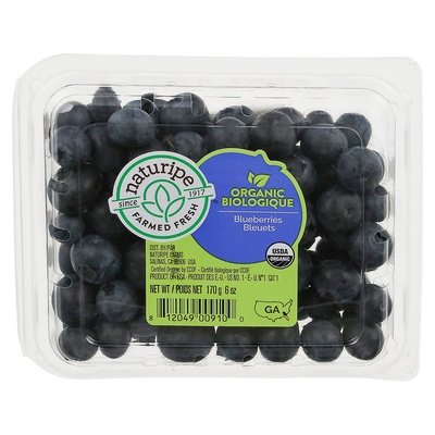 BLUEBERRY CLAMSHELL ORG/C 12/6OZ  [Charlies #040-01025]