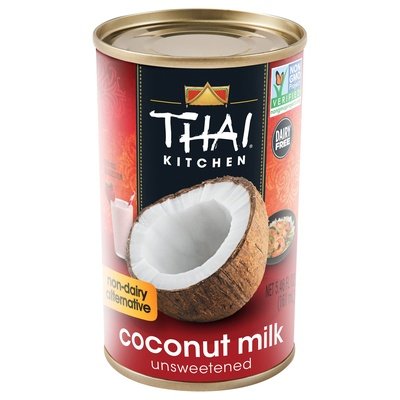 Thai Kitchen Unsweet Pure Coconut Mlk 24/5.46 OZ [UNFI #36098]