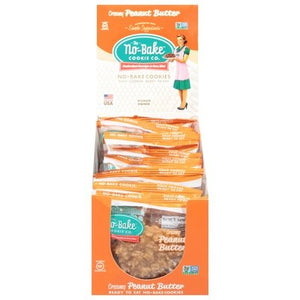 The No-Bake Cookie Co Cookies Peanut Butter Single 6/12 Ct [Peterson #28489]