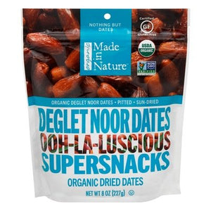 Made In Nature Deglet Noor Dates 6/8 Oz [UNFI #33517]