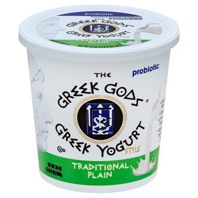 Grk Gods Greek Yog Plain 6/24 OZ [UNFI #12600]