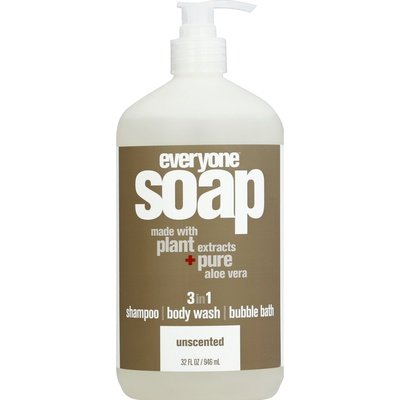 Everyone 3in1 Soap Unscented 32 OZ [UNFI #44440] T