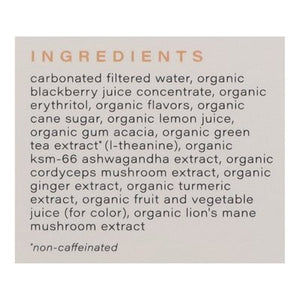 Hiyo Blackberry Lemon Seltzer 4 Pk 6/4/12 Oz [UNFI #46468]