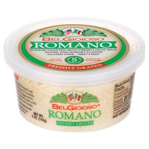 Bel Gioioso Romano Grated Cups 12/5 Oz [Peterson #16487]