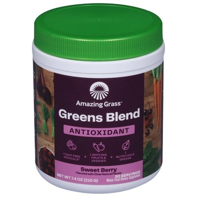 Amazing Grass Antioxidant, Sweet Berry 7.4 OZ [UNFI #06134] T