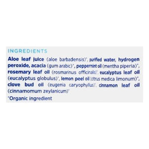 OG2 Essential Oxygen Brushing Rinse Peppermint At least 95% Organic 16 oz. [22456] T