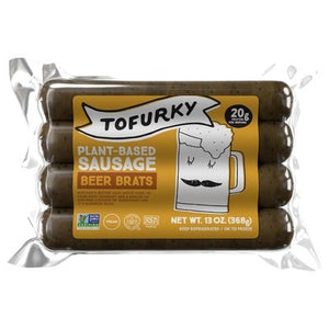 Tofurky Beer Brats 5/13 Oz [UNFI #56964]