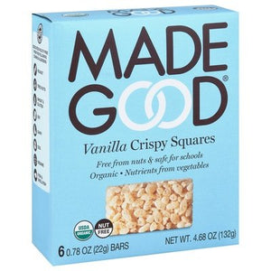 OG2 Made Good Vnla Crsp Squares 6/4.68 OZ [UNFI #36851]