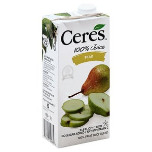 Ceres Pear 12/33.8 Oz [UNFI #86396]