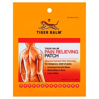 Tiger Balm Patch Single Serve 12/1 Ct [UNFI #46735]