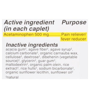 Genexa Acetaminophen Extra Strength 50 Ct [UNFI #71346]