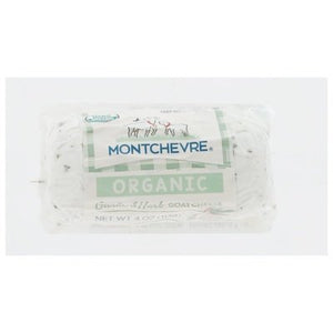 Montchevre Garlic & Herb Goat Log Organic 12/4 Oz [Peterson #27736]