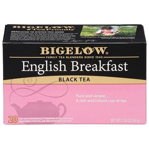 Bigelow English Breakfst 6/20 BAG [UNFI #28259]