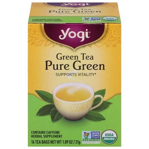 OG2 Yogi Simply Grn Tea 6/16 BAG [UNFI #27099]