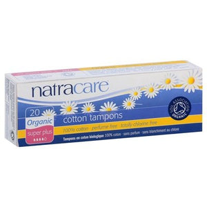 Natracare Tampon Supr Plus 12/20 CT [UNFI #57148] T