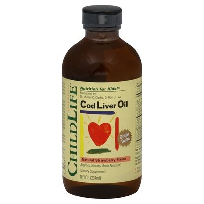 Child Life Cod Liver Oil 8 OZ [UNFI #58559]