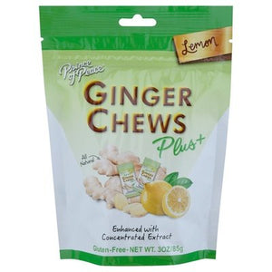 Prince Of Peace Ginger Chews,Lemon Plus 6/3 OZ [UNFI #31186]