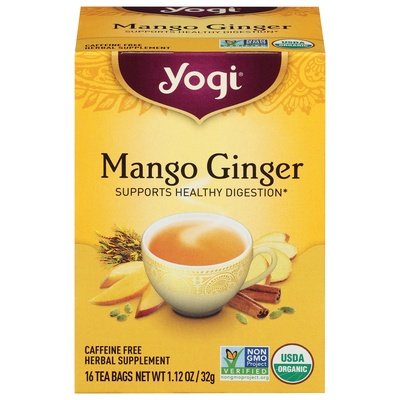 OG2 YOGi Tea Mango Ginger 6/16 BAG [UNFI #29017] T