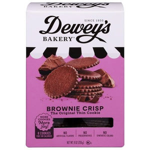 Deweys Bakery Cookie Brownie Crisp 6/9 Oz [UNFI #16503]