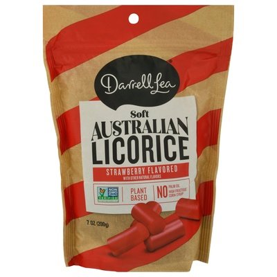 Dlea Licorice Strawberry 8/7 OZ [UNFI #79691]