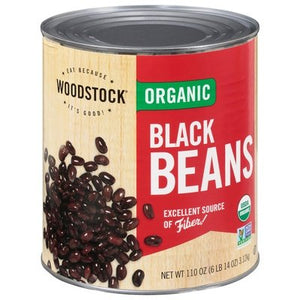 OG2 Wood Black Beans 6/110 OZ [UNFI #58643]