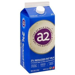 A2 Milk Reduced Fat (2%) 6/59 OZ [UNFI #09663]