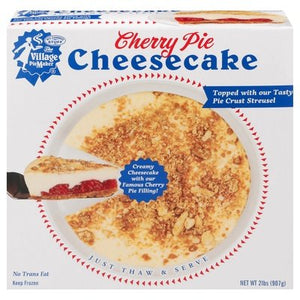 Village Piemaker Cherry Cheesecake Pie 8/2 Lb [UNFI #57767]